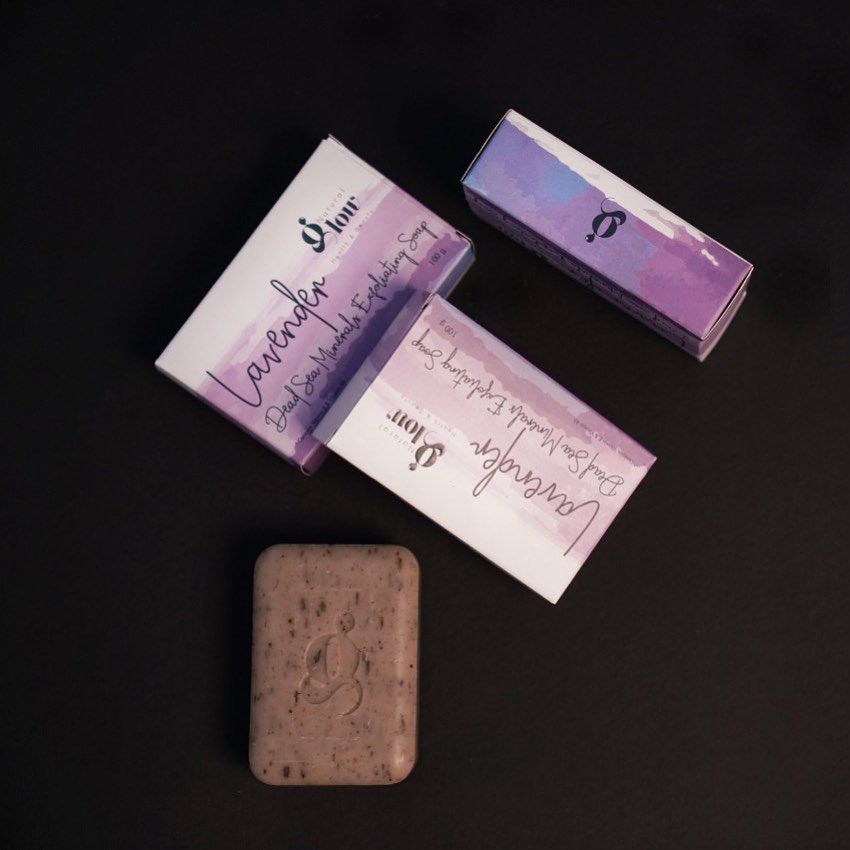 Lavender Dead Sea Minerals Exfoliating Soap, 3.5 oz