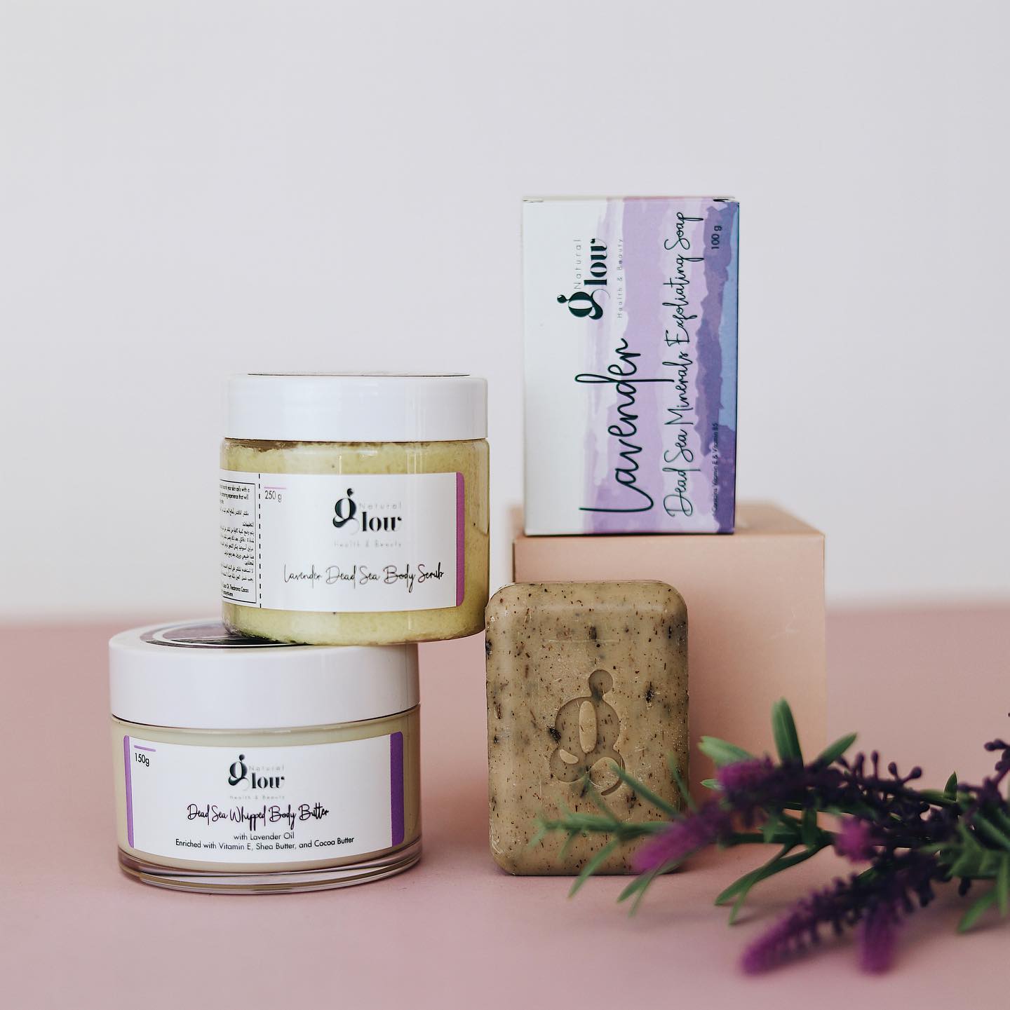 Skin Care Package with Lavender Oil