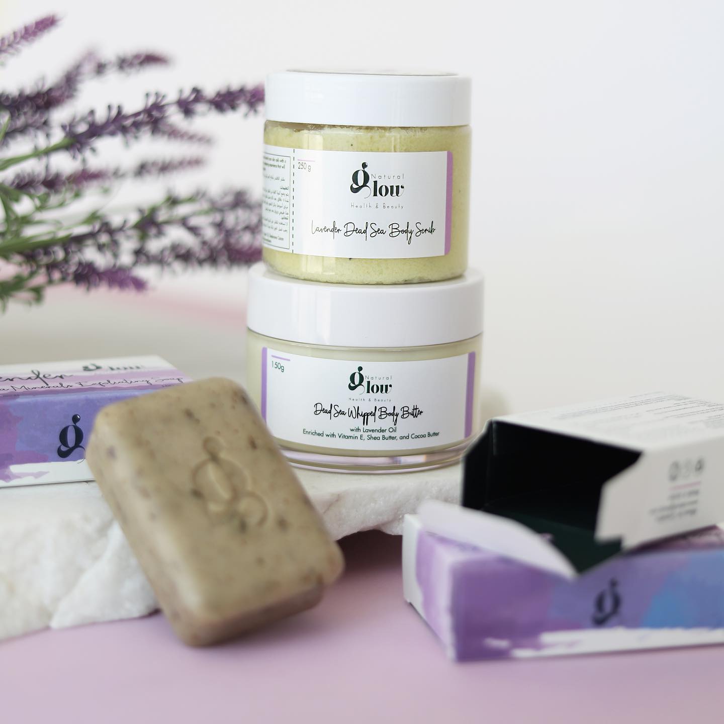 Skin Care Package with Lavender Oil