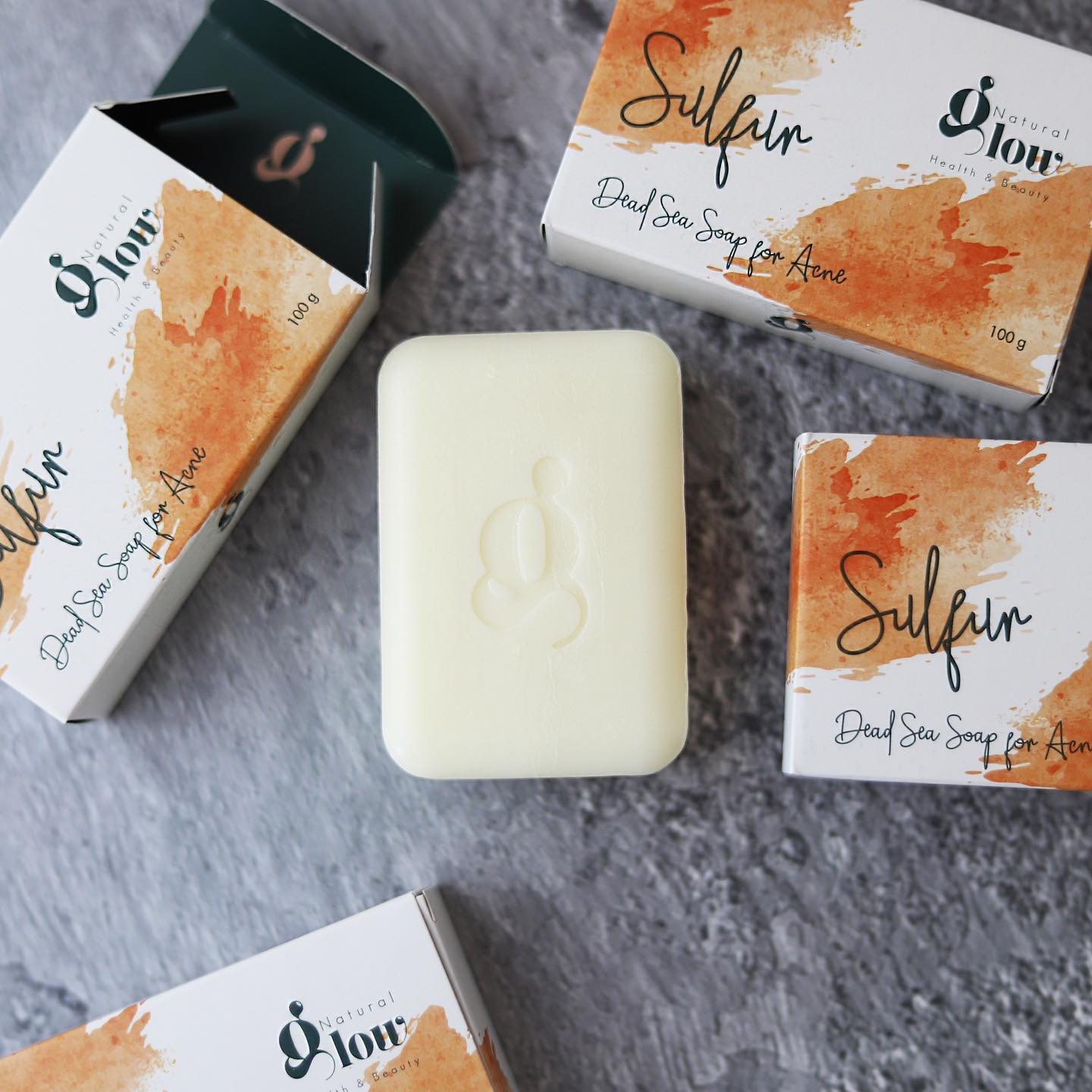 Sulfur Dead Sea Minerals Soap for Acne